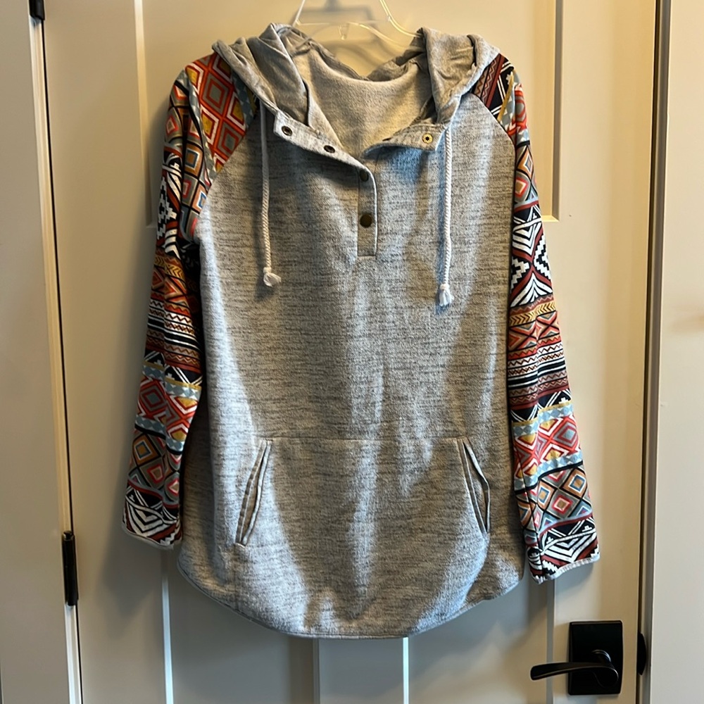 Tribal print Hoodie